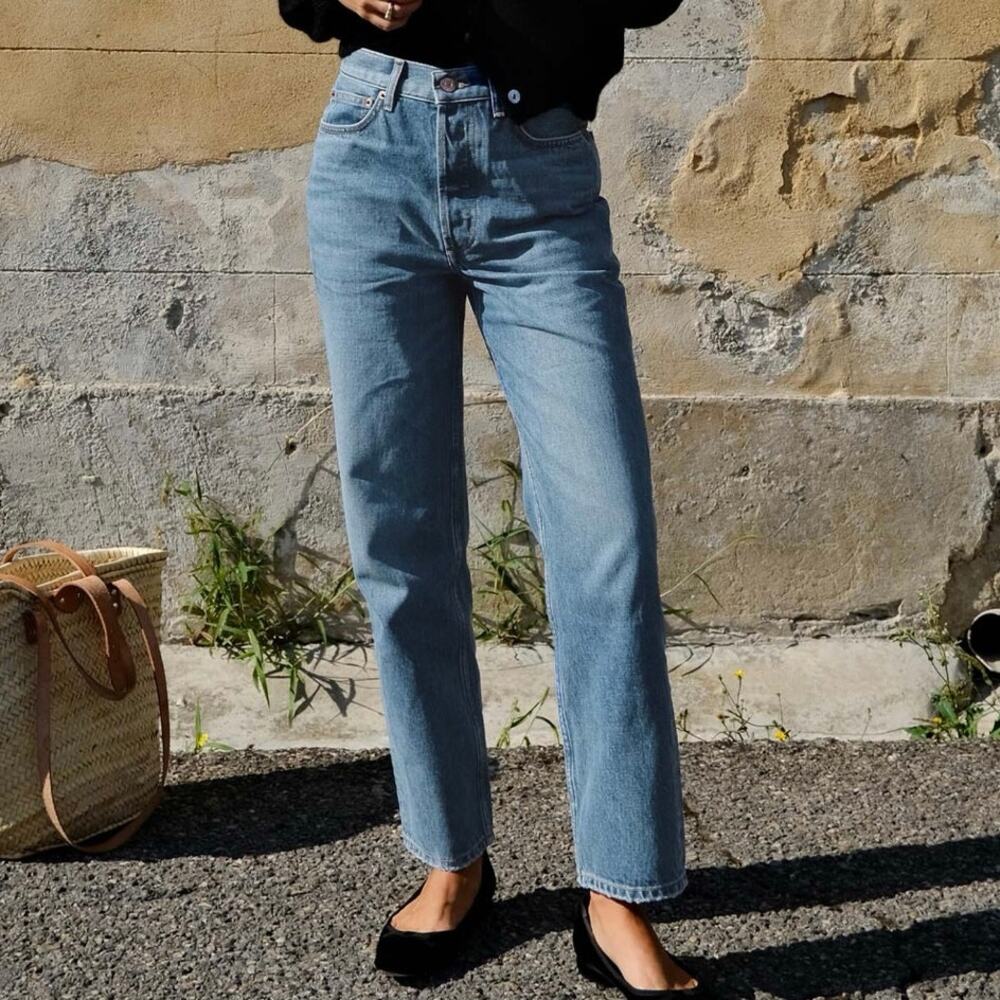 Doen Diana Crop Jeans In Marillet Wash 31 NWT
